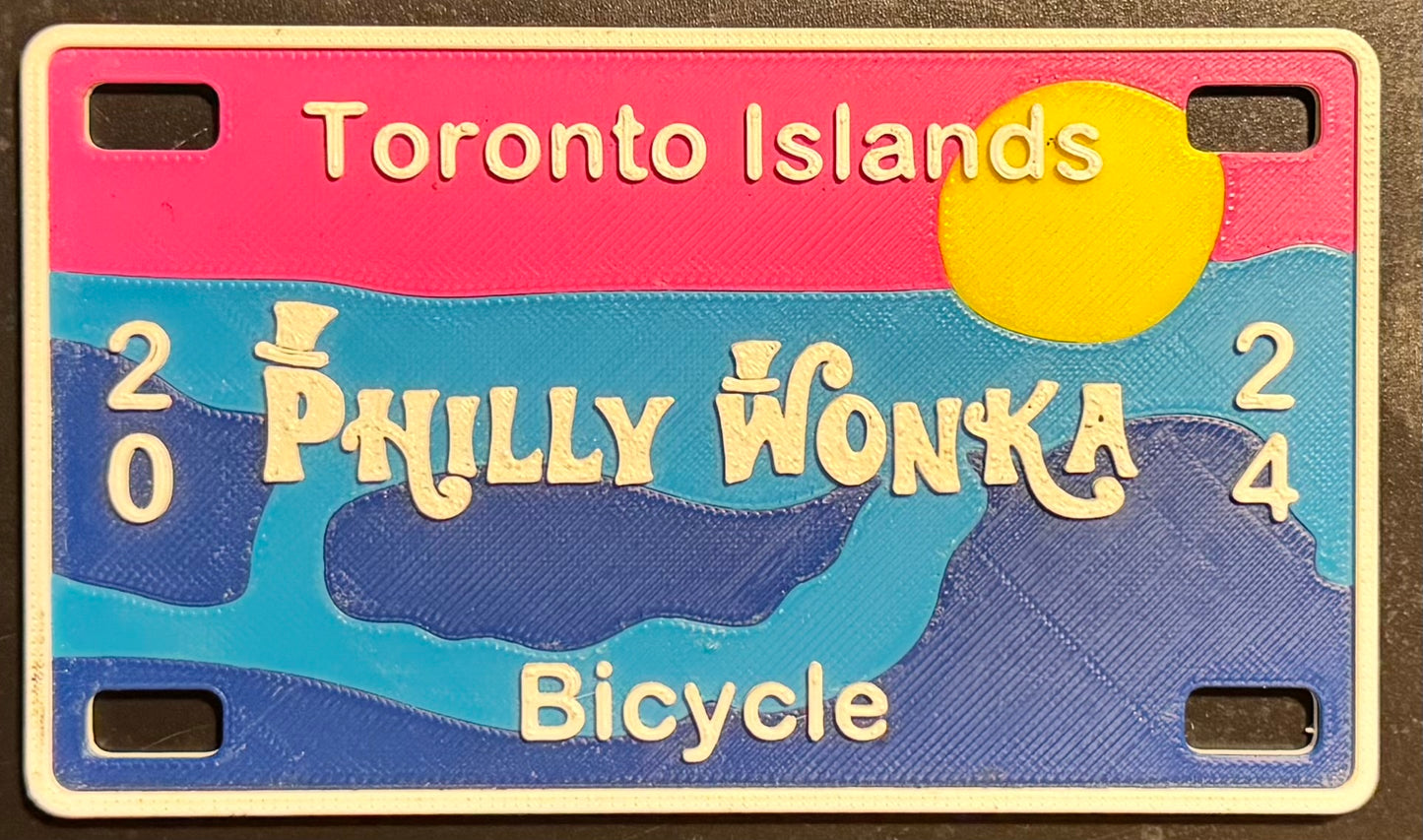 Toronto Island Bicycle Plates 2026
